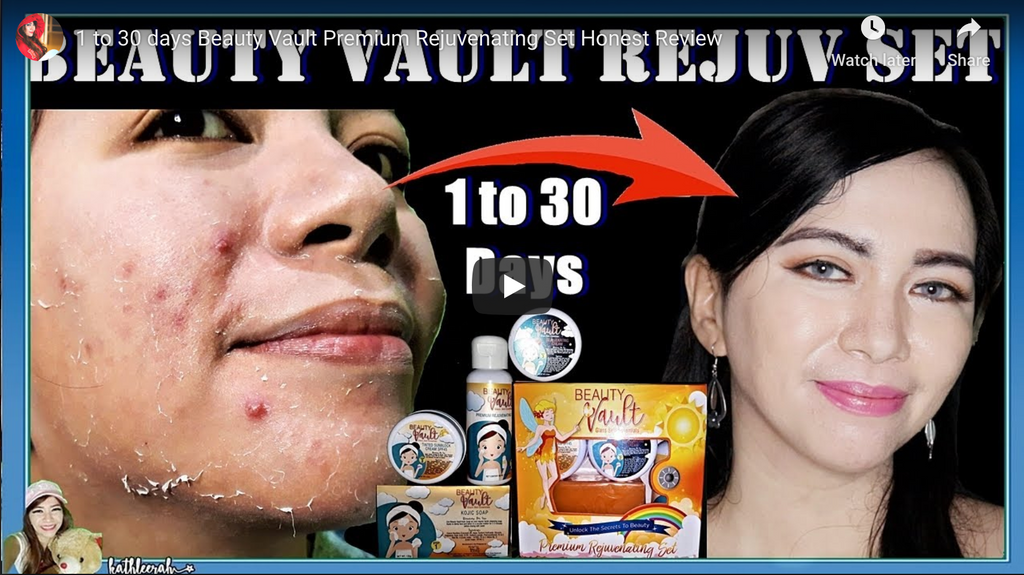 1 to 30 days Beauty Vault Premium Rejuvenating Set Honest Review by Kathleerah