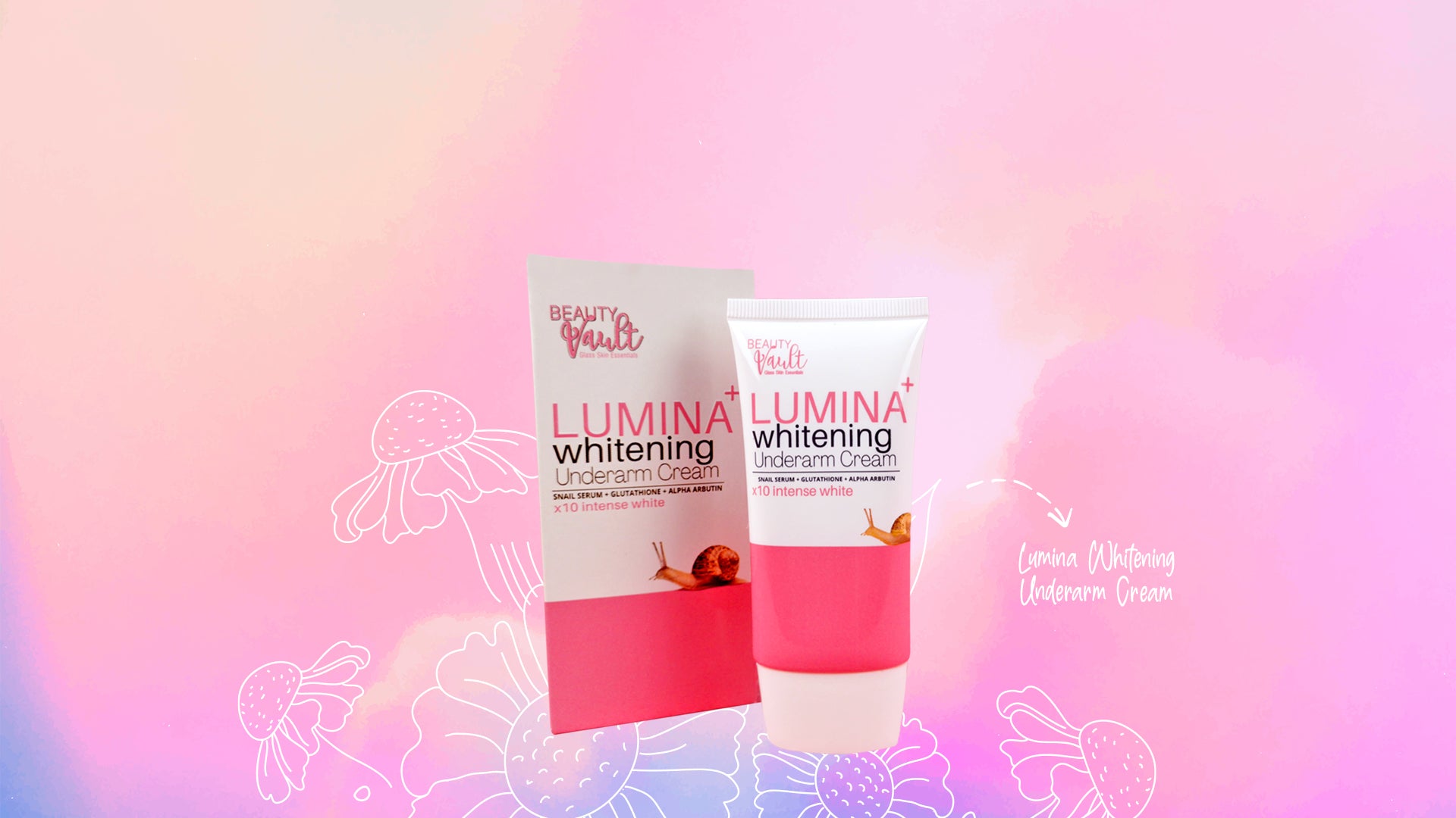 iposomal glutathione Beauty Vault Snail Whipp Lumina Bar Soap 120g with Snail Serum - Gentle  Cleansing and Hydration | Buy Now with Express International Delivery main image 0
