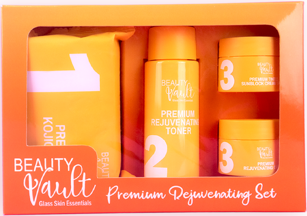 Beauty Vault Set Premium Rejuvenating Set (4-Piece Set)